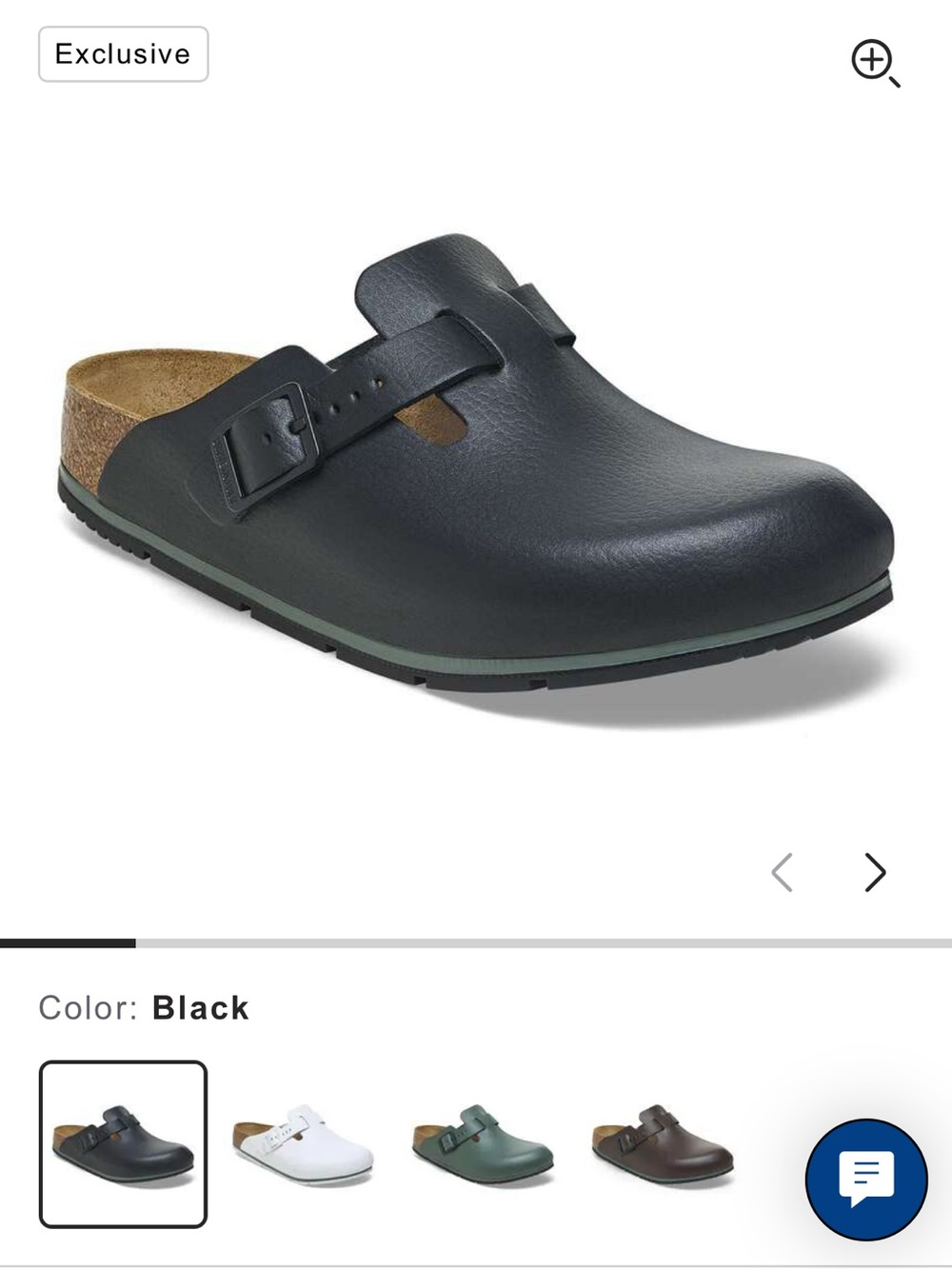 Birkenstock Black Slip-On Women's Clog with Adjustable Buckle